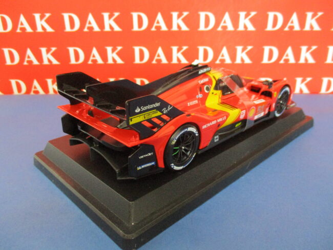 Die cast 1/24 Modellino Auto Ferrari 499P 24H Le Mans 2023 A. PierGuidi - immagine 4