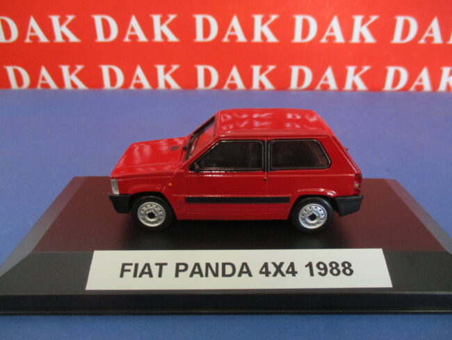 Die cast 1/43 Modellino Auto Fiat Panda 4x4 Red 1988 1