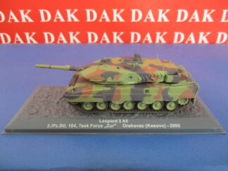 Die cast 1/72 Modellino Carro Armato Tank Leopard 2 A5 3Pz. Btl. 104 Kosovo 2000