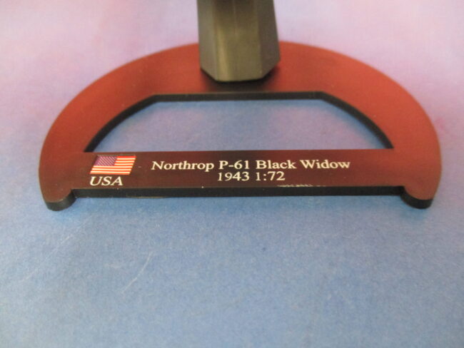Die cast 1/72 Modellino Aereo Aircraft Northrop P-61 Black Widow 1943 - immagine 4
