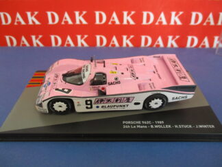 Die cast 1/43 Modellino Auto Porsche 962C Team Joest 24H Le Mans 1989 H. Stuck