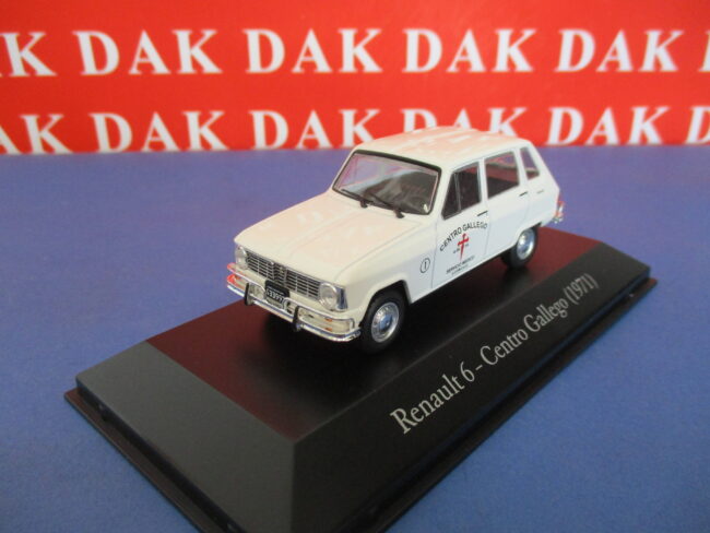 Die cast 1/43 Modellino Auto Ambulanza Renault 6 Ambulance Centro Gallego 1971 - immagine 3