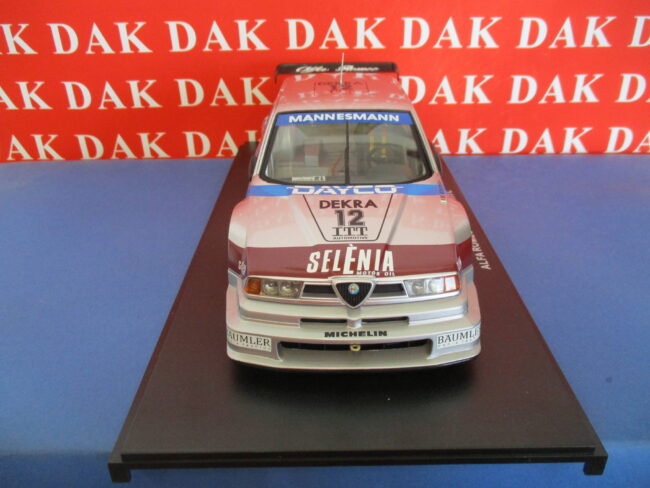 Die cast 1/18 Modellino Auto Alfa Romeo 155 V6 Ti Selena DTM 1995 M. Alboreto - immagine 3