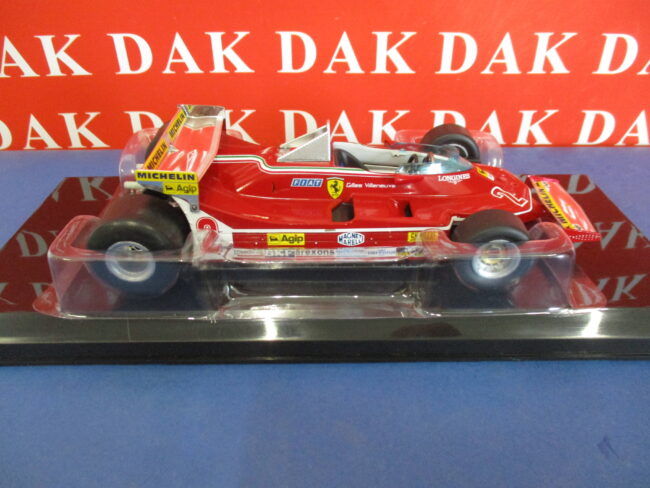 Die cast 1/24 Modellino Auto F1 Ferrari 312 T5 1980 G. Villeneuve - immagine 4