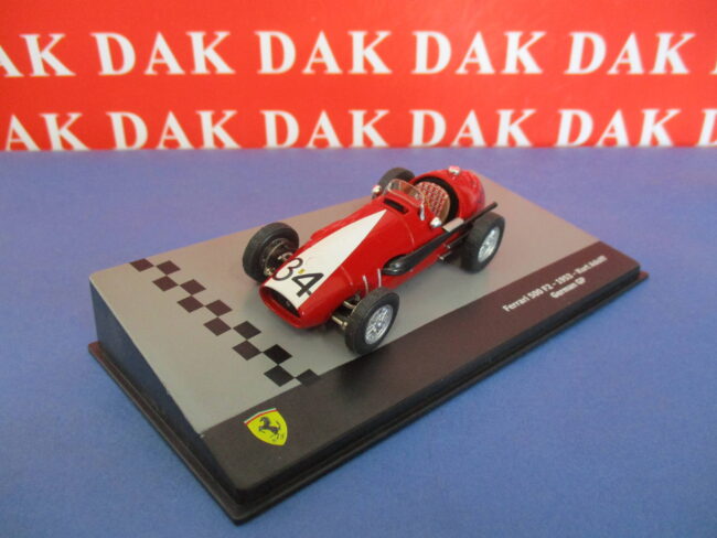 Die cast 1/43 Modellino Auto F1 Ferrari 500 F2 German GP 1953 K. Adolff - immagine 2