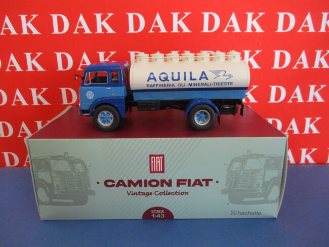 Die cast 1/43 Modellino Camion Truck Fiat 682 N2 Cisterna Aquila Trieste 1955 - immagine 6