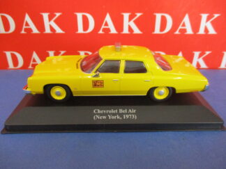 Die cast 1/43 Modellino Auto Taxi Chevrolet Bel Air New York 1973