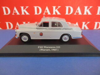 Die cast 1/43 Modellino Auto Taxi FSO Warszawa 223 Warsaw 1965