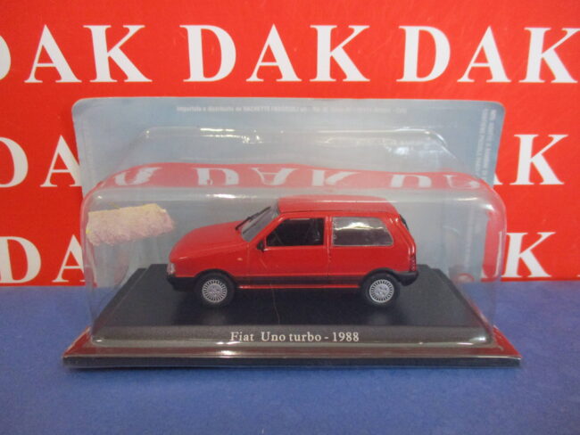 Die cast 1/43 Modellino Auto Fiat Uno Turbo 1988 - immagine 6