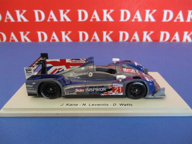 1/43 Modellino Auto HPD ARX 03a Honda 24H Le Mans 2012 J. Kane by Spark - immagine 4