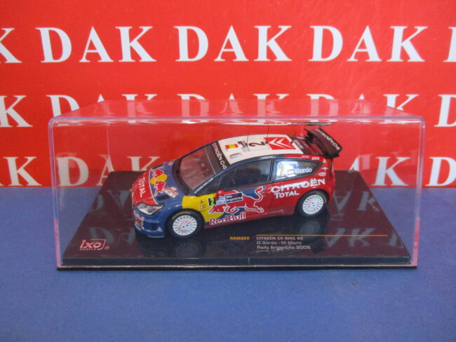 Die cast 1/43 Modellino Auto Citroen C4 WRC Rally Argentina 2008 D. Sordo - immagine 6