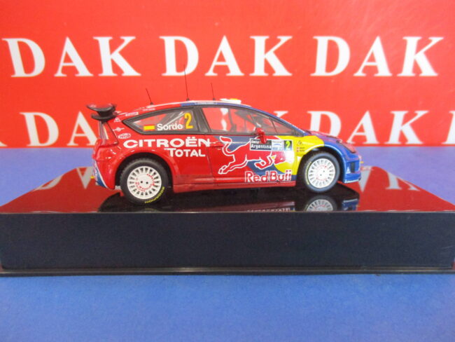 Die cast 1/43 Modellino Auto Citroen C4 WRC Rally Argentina 2008 D. Sordo - immagine 4