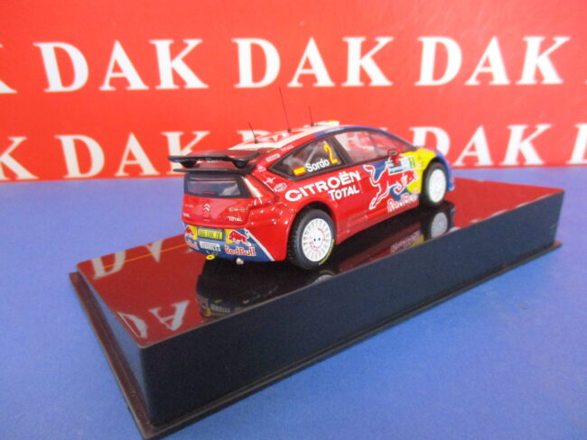 Die cast 1/43 Modellino Auto Citroen C4 WRC Rally Argentina 2008 D. Sordo - immagine 5