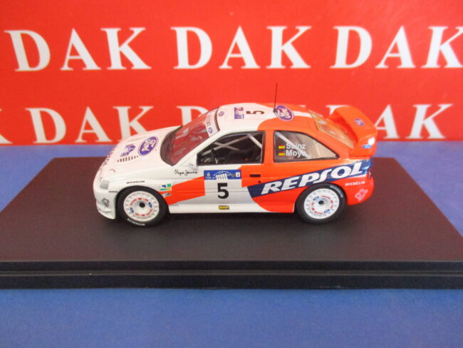 Die cast 1/43 Modellino Auto Ford Escort WRC Rally Acropolis 1997 C. Sainz - immagine 4