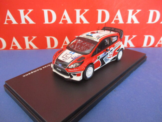 Die cast 1/43 Modellino Auto Ford Fiesta RS WRC Rally Argentina 2011 F. Villagra - immagine 2