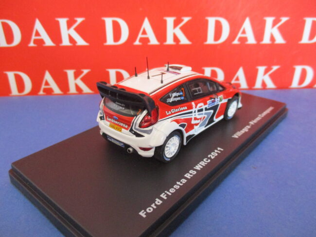 Die cast 1/43 Modellino Auto Ford Fiesta RS WRC Rally Argentina 2011 F. Villagra - immagine 5