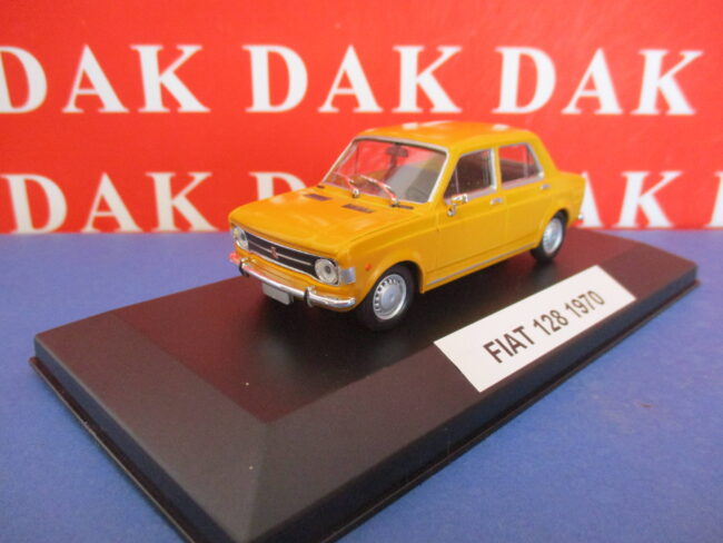 Die cast 1/43 Modellino Auto Fiat 128 Giallo 1970 4 - immagine 2