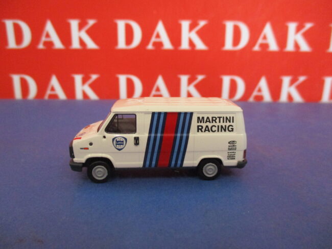 1/87 Modellino Furgone Assistenza Rally Fiat Ducato Martini Racing 1984
