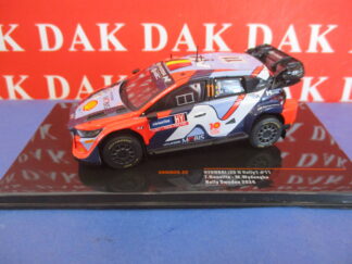 Die cast 1/43 Modellino Auto Hyundai i20 N Rally1 Rally Sweden 2024 T. Neuville