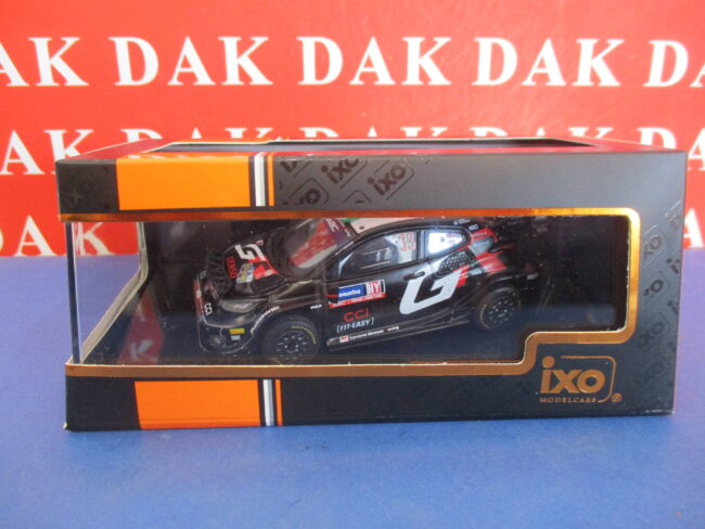 Die cast 1/43 Modellino Auto Toyota GR Yaris Rally1 Hybrid Rally Sweden 2024 Eva - immagine 7