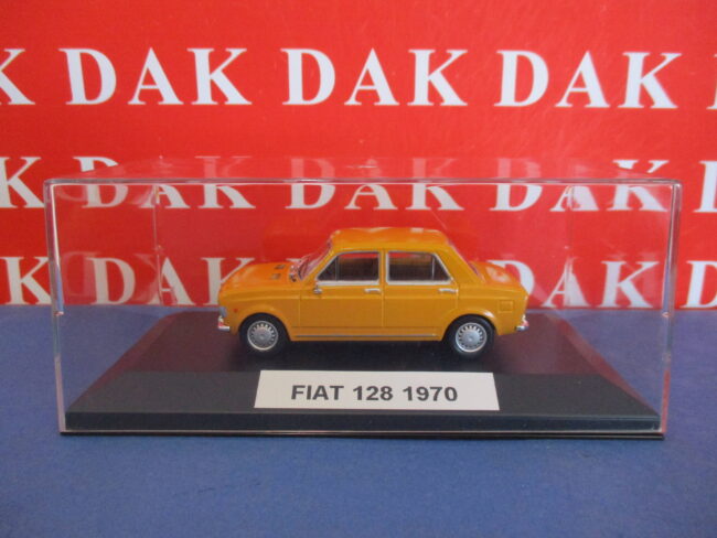 Die cast 1/43 Modellino Auto Fiat 128 Giallo 1970 5 - immagine 6