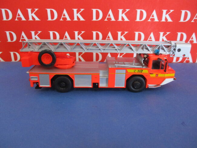 Die cast 1/43 Modellino Pompieri Autoscala Iveco Magirus DLK 23/12 2003 - immagine 5