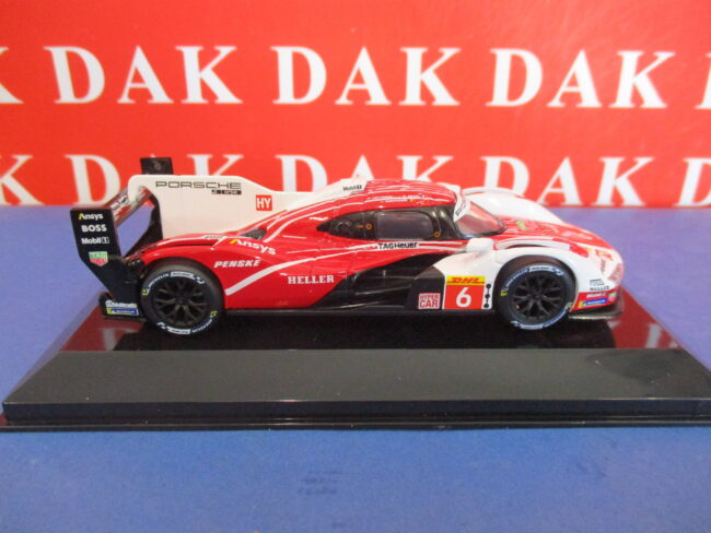 Die cast 1/43 Modellino Auto Porsche 963 Penske 24H Le Mans 2024 by Burago - immagine 4