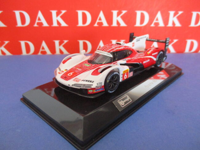 Die cast 1/43 Modellino Auto Porsche 963 Penske 24H Le Mans 2024 by Burago - immagine 2