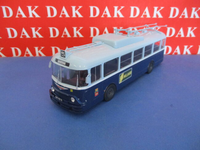 Die cast 1/43 Modellino Autobus Filobus Trolley Chausson Le Havre 1960 - immagine 2