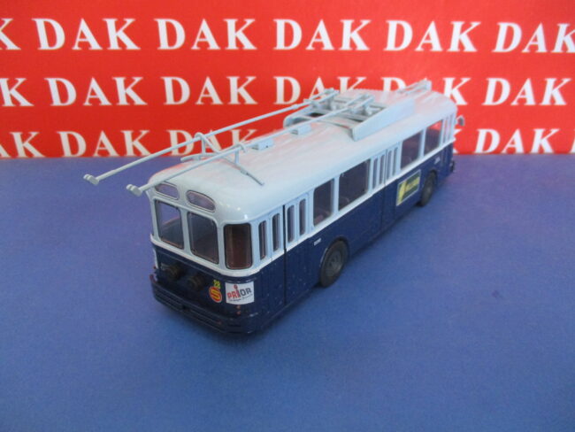Die cast 1/43 Modellino Autobus Filobus Trolley Chausson Le Havre 1960 - immagine 5