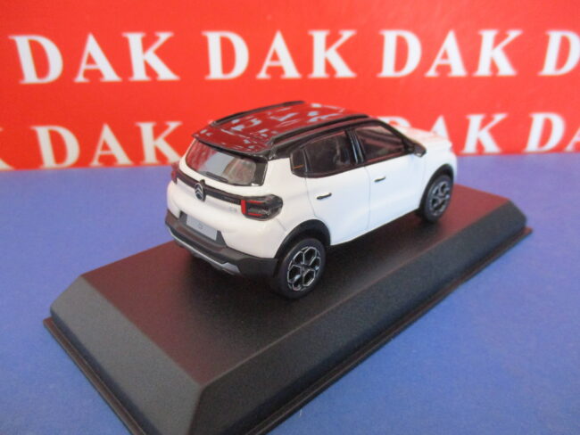 Die cast 1/43 Modellino Auto Citroen C3 Polar White with Black Roof 2024 Norev - immagine 5