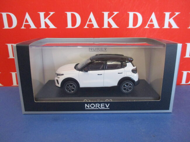 Die cast 1/43 Modellino Auto Citroen C3 Polar White with Black Roof 2024 Norev - immagine 7