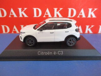 Die cast 1/43 Modellino Auto Citroen e-C3 Polar White 2024 by Norev