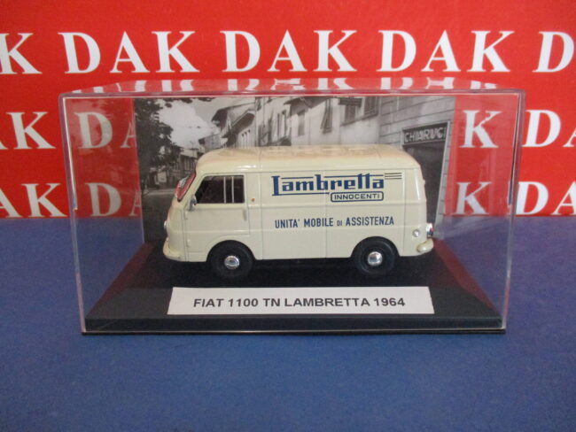 Die cast 1/43 Modellino Furgone Fiat 1100 TN Assistenza Lambretta 1964 - immagine 6