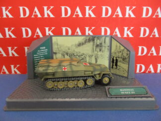 Die cast 1/50 Modellino Semicingolato Hanomag Sd.Kfz. 251/8 Ambulanza Ambulance