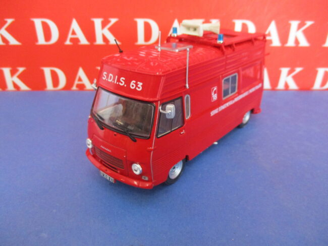 Die cast 1/43 Modellino Furgone Pompieri Peugeot J7 GPPES PCM 63 - immagine 2