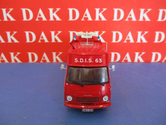 Die cast 1/43 Modellino Furgone Pompieri Peugeot J7 GPPES PCM 63 - immagine 3