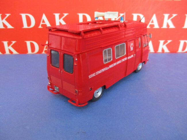 Die cast 1/43 Modellino Furgone Pompieri Peugeot J7 GPPES PCM 63 - immagine 5