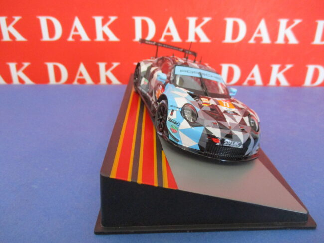 Die cast 1/43 Modellino Auto Porsche 911 RSR 24H Le Mans 2018 C. Ried - immagine 3