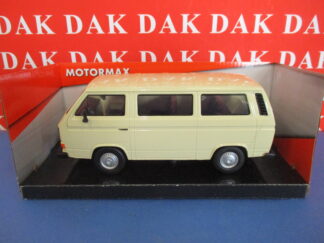 Die cast 1/24 Modellino Furgone Volkswagen T3 Cream 1980 by Motor Max