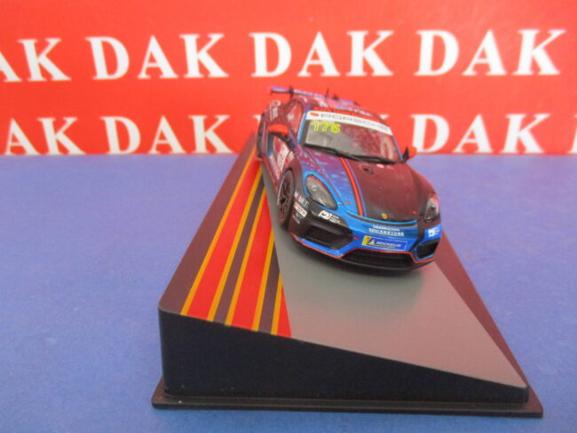 Die cast 1/43 Modellino Auto Porsche Cayman GT4 CS MR Porsche Cup 2022 Krombach - immagine 3