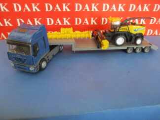 Die cast 1/43 Modellino Camion Truck Iveco Stralis 540 + New Holland FR920