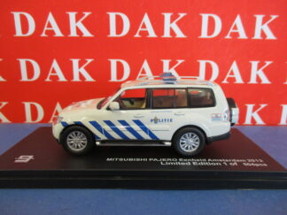 Die cast 1/43 Modellino Auto Polizia Mitsubishi Pajero Amsterdam Police 2013