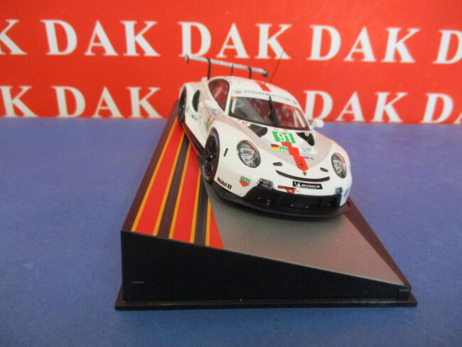 Die cast 1/43 Modellino Auto Porsche 911 RSR-19 24H Le Mans 2022 G. Bruni - immagine 3