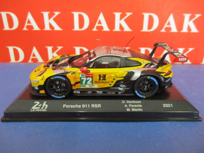 Die cast 1/43 Modellino Auto Porsche 911 RSR 24H Le Mans 2021 D. Vanthoor