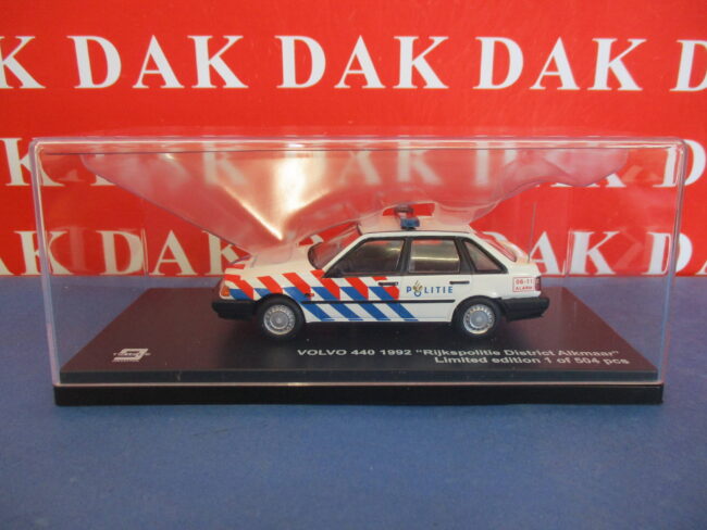 Die cast 1/43 Modellino Auto Polizia Volvo 440 Dutch Police Alkmaar 1992 Triple9 - immagine 6